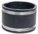 Fernco Clamp Plastic Coupling with Stainless Steel Band 