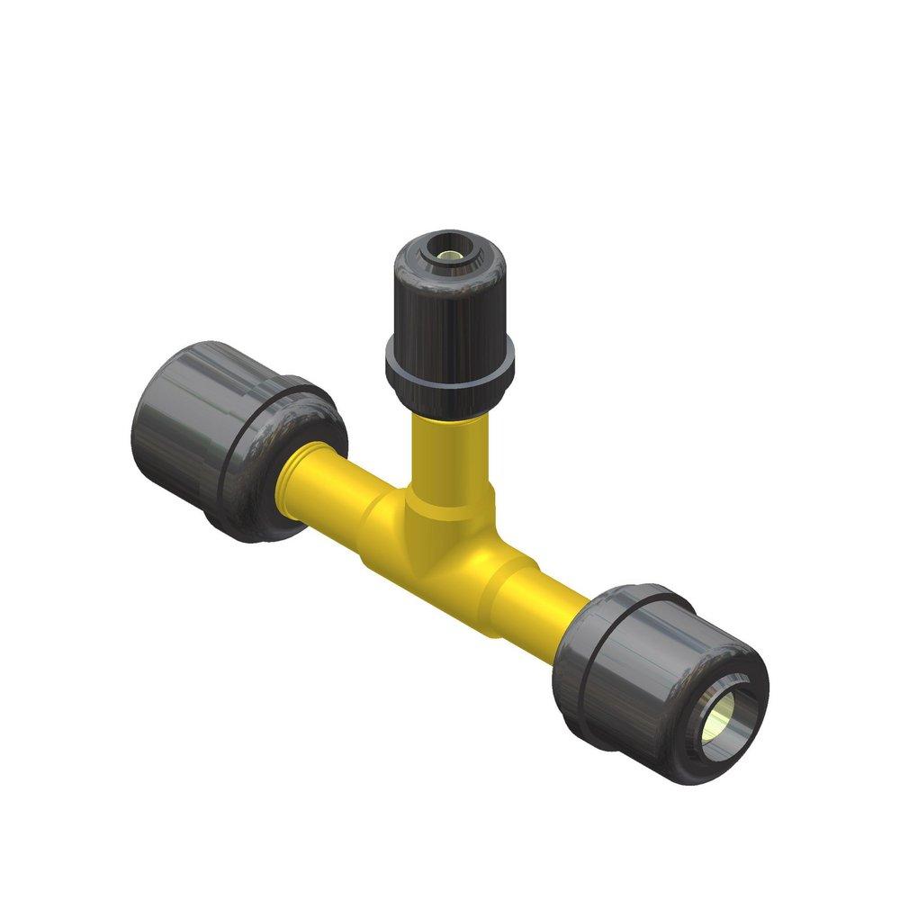 Continental Industries IPS Reducing SDR 11 Polypropylene Tee 