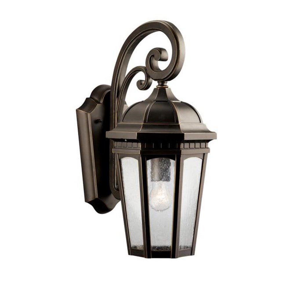 Kichler Lighting Rubbed Bronze 50W 1-Light Medium Wall Mount Lantern 