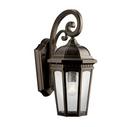 Kichler Lighting Rubbed Bronze 50W 1-Light Medium Wall Mount Lantern 