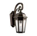 Medium Outdoor Wall Sconce in Rubbed Bronze