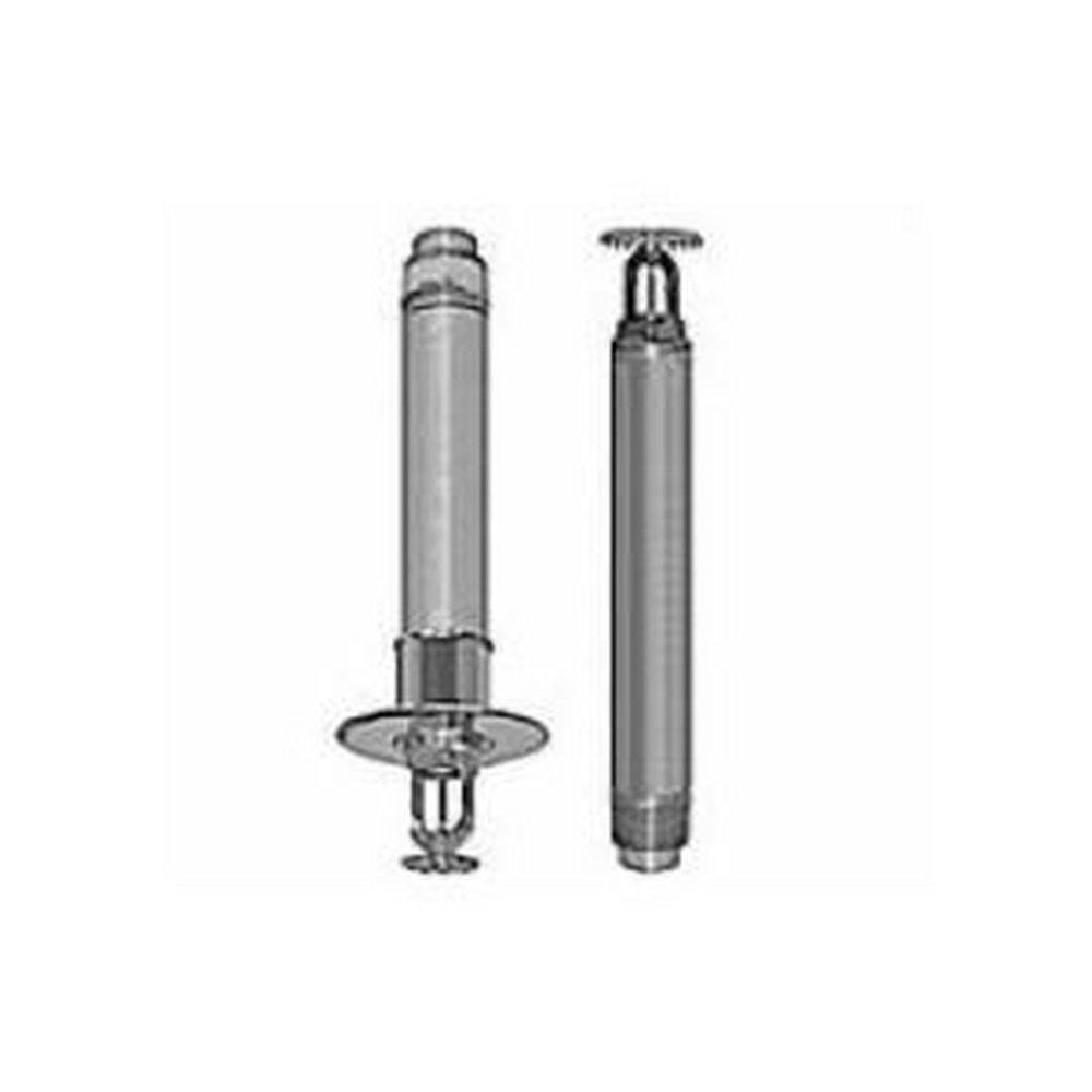 Tyco Chrome 1 in. 200F 5.6K Pendent Sprinkler and Quick Response Sprinkler Head 