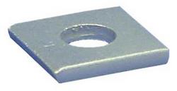 1-5/8 x 1-5/8 in. Carbon Steel Square Splice Plate