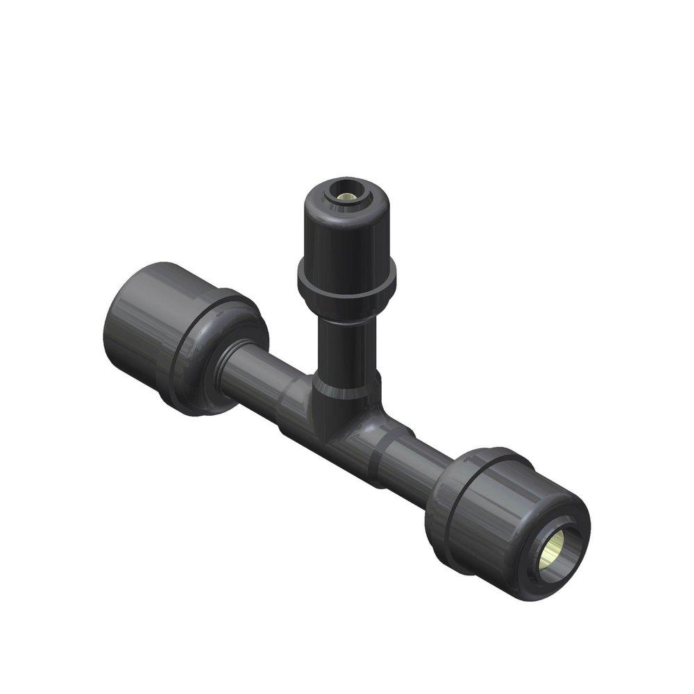 Continental Industries IPS Reducing SDR 11 Polypropylene Coupling Tee 