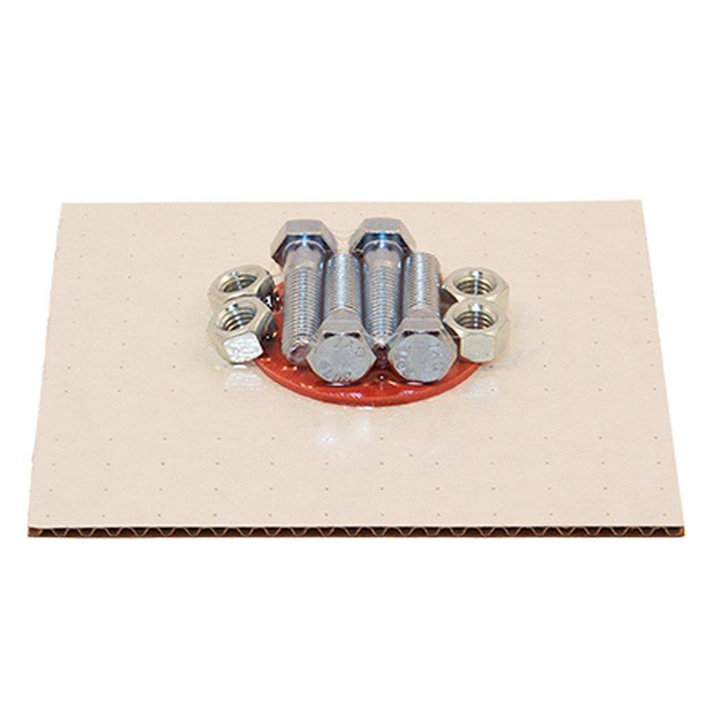 FPPI&reg; Red 0.125 in. Rubber Bolt and Ring Gasket Kit 