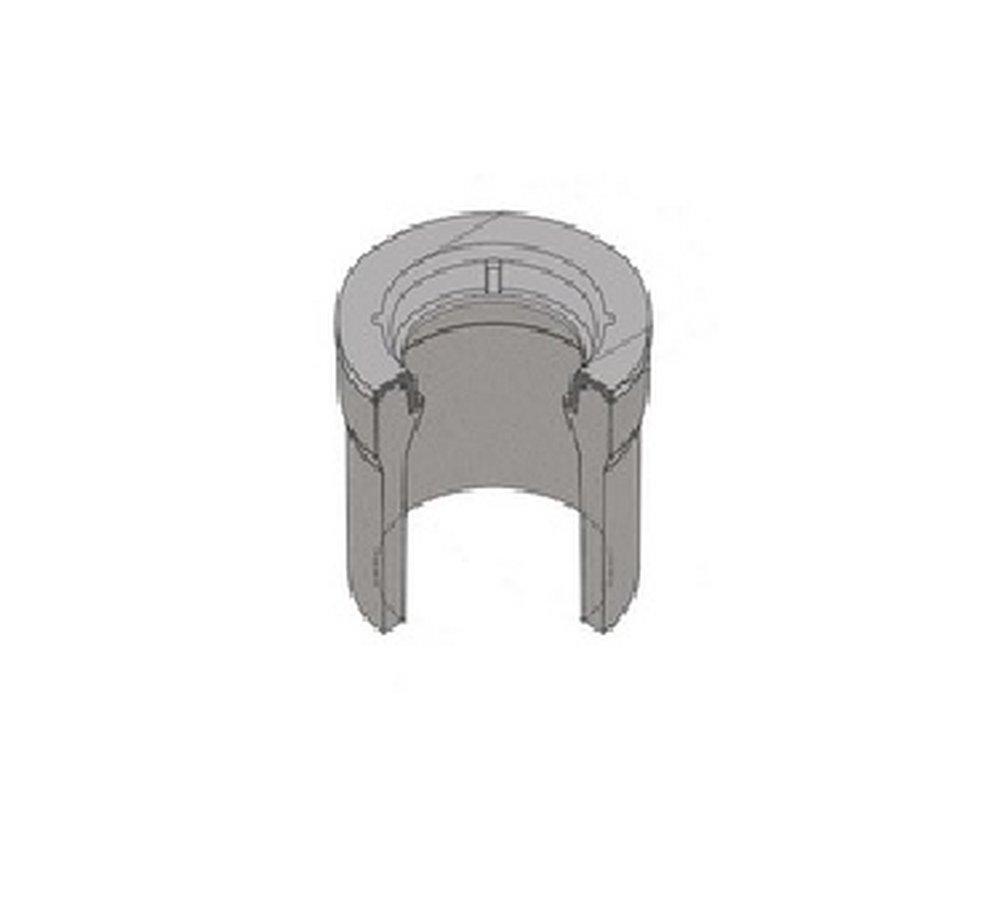 Christy Concrete Products Cast Iron Valve Box Lid for Cleanout 