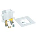 Guy Gray&trade; White 3-1/8 x 7 x 7 in. Gas Outlet Box 