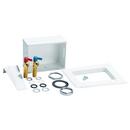 Guy Gray&trade; Powder Coated Washing Machine Outlet Box with Quarter Turn Valve 