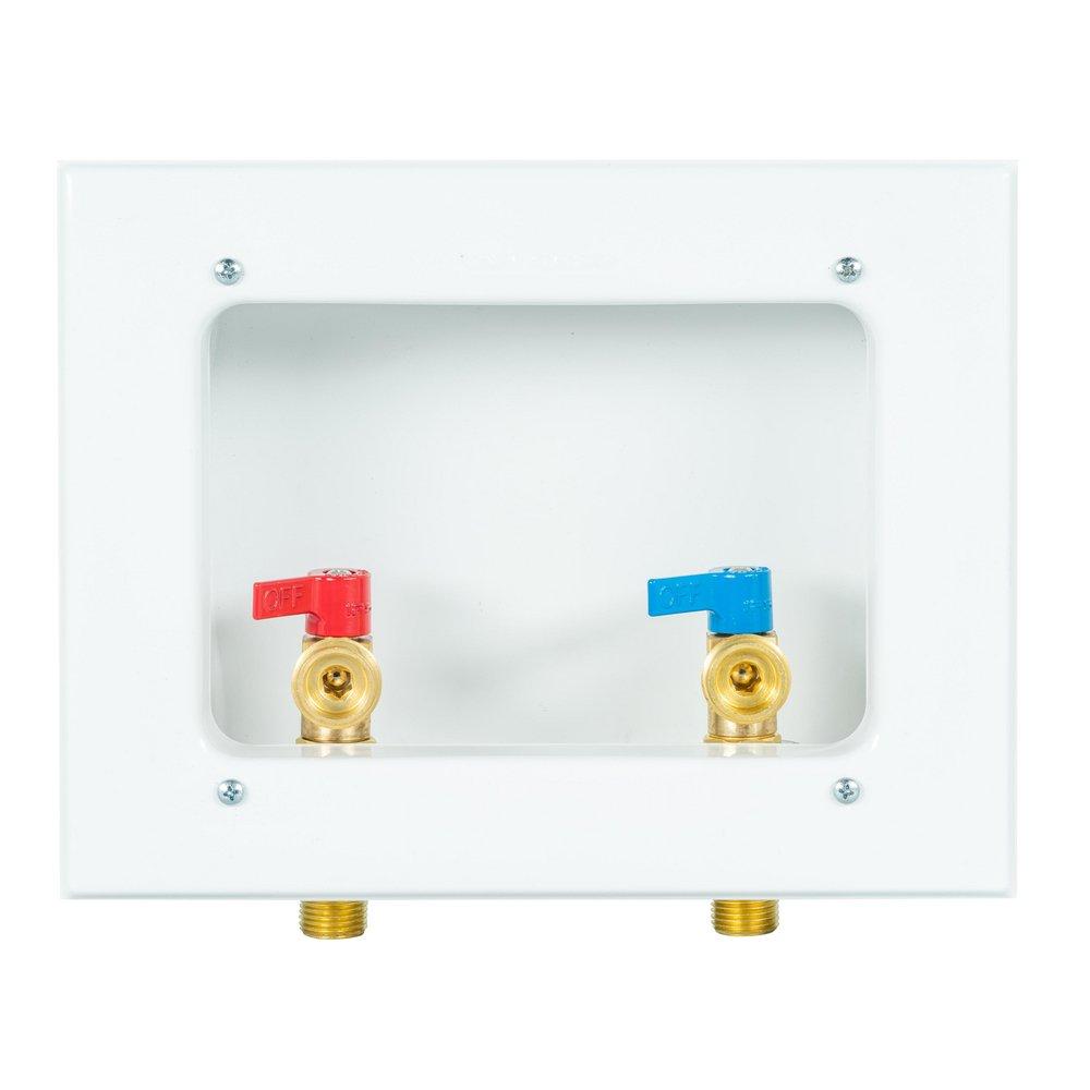 Guy Gray&trade; 8-1/4 x 5-5/8 x 3-1/2 in. Washing Machine Supply Box 