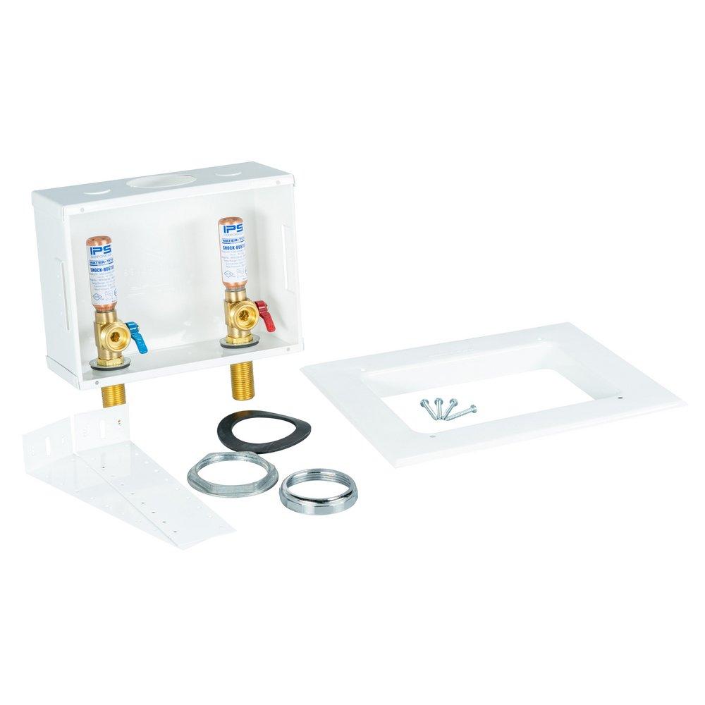 IPS Corporation Powder Coated 8-1/4 in x 5-5/8 in x 3 in Washing Machine Supply Box 