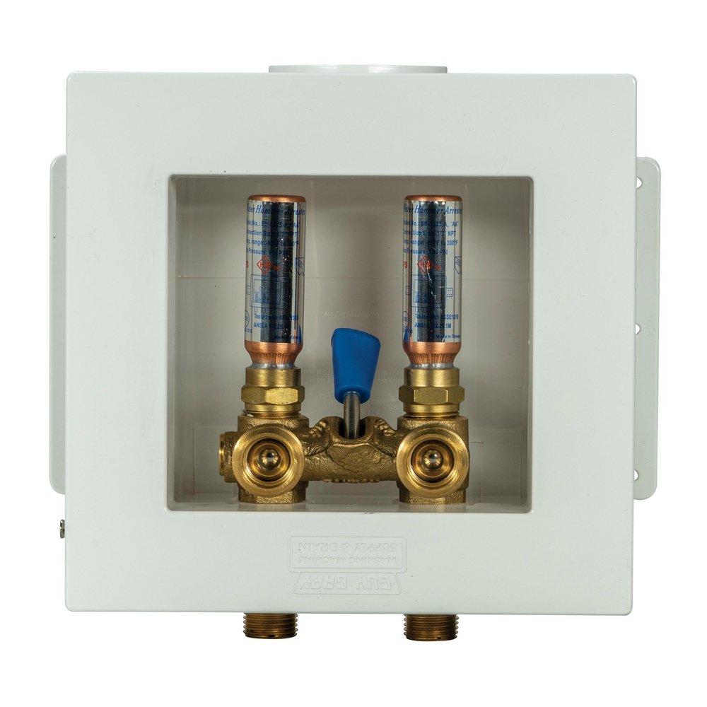 Guy Gray&trade; 3-1/8 x 8-5/16 x 7-7/8 in. Washing Machine Supply Box 