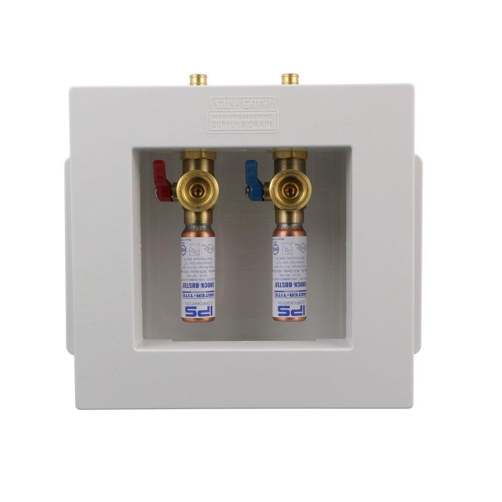 Guy Gray&trade; 8-5/16 in x 7-7/8 in x 3-1/8 in Washing Machine Supply Box 