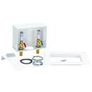 IPS Corporation Powder Coated 10-7/8 in x 8-3/8 in x 3 in Washing Machine Supply Box 