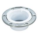 Water-Tite Stainless Steel PVC Adjustable Closet Flange 