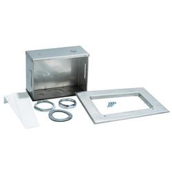 Stainless Steel Drain Box with 2 in. Drain Kit