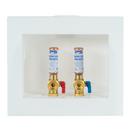 Water-Tite Wirsbo Dual Drain Outlet Box with Quarter Turn Valve 