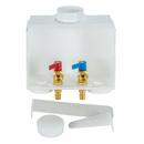 Water-Tite White 3-3/8 x 10-3/16 x 8-13/16 in. Washing Machine Supply Box 