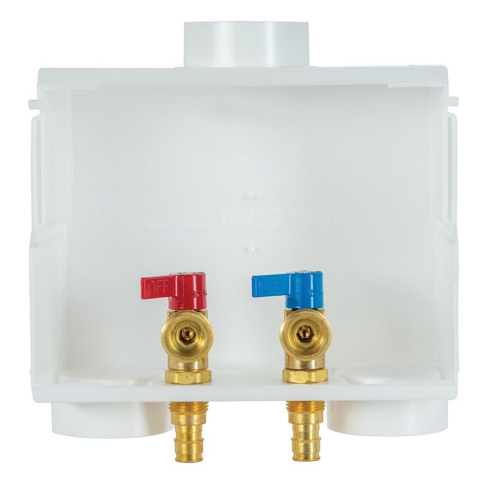 Water-Tite White 3-3/8 x 10-3/16 x 8-13/16 in. Washing Machine Supply Box 