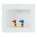 Water-Tite White 3-3/8 x 10-3/16 x 8-13/16 in. Washing Machine Supply Box 