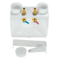 Dual Drain Washing Machine Wirsbo® Supply Box