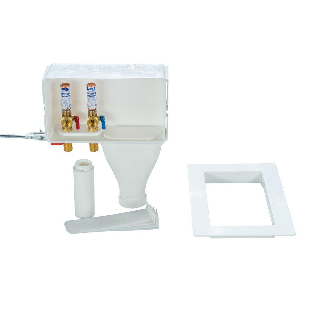 Water-Tite White 3-3/8 x 13 x 8-5/8 in. Washing Machine Supply Box 