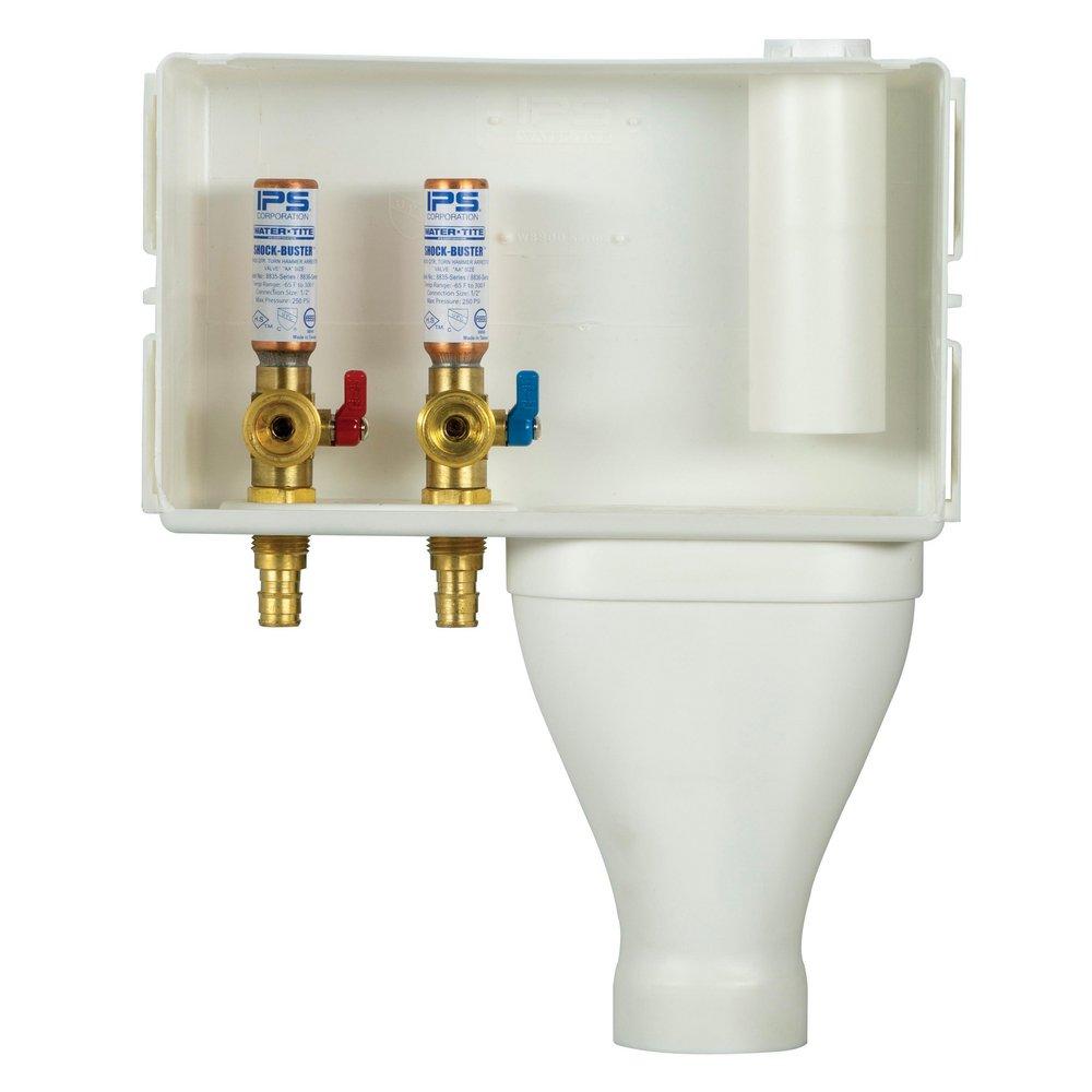 Water-Tite 3-3/8 x 13 x 5-5/8 in. Washing Machine Supply Box 