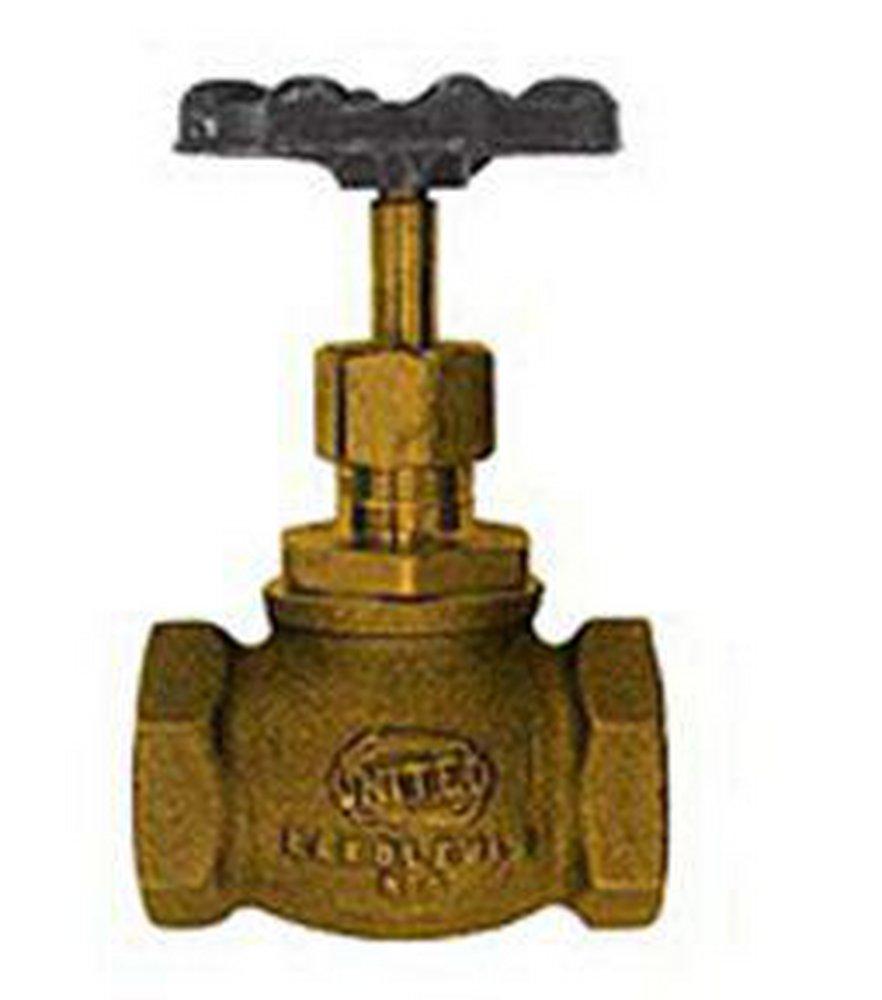 United Brass Works Bronze Threaded Rising Globe Valve 