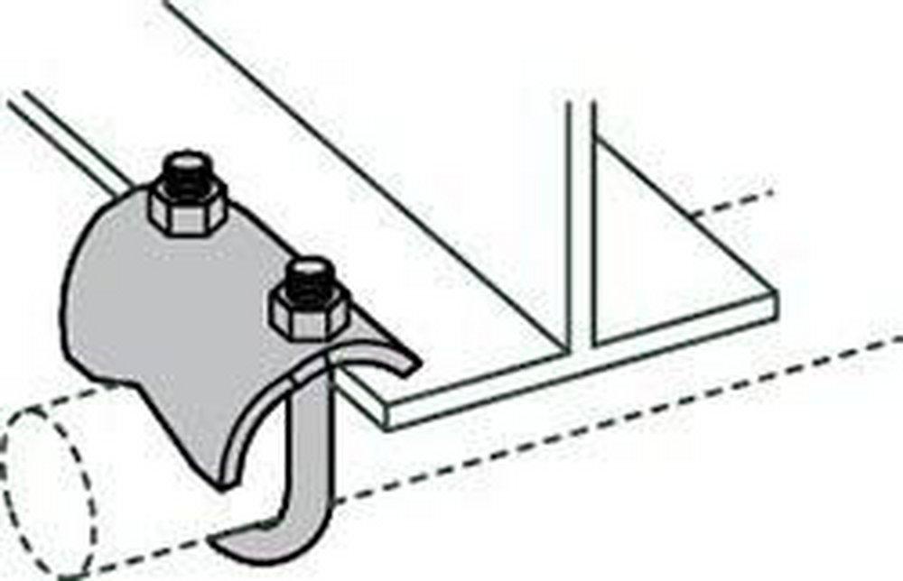 AnvilStrut Electrogalvanized Right Angle Clamp 