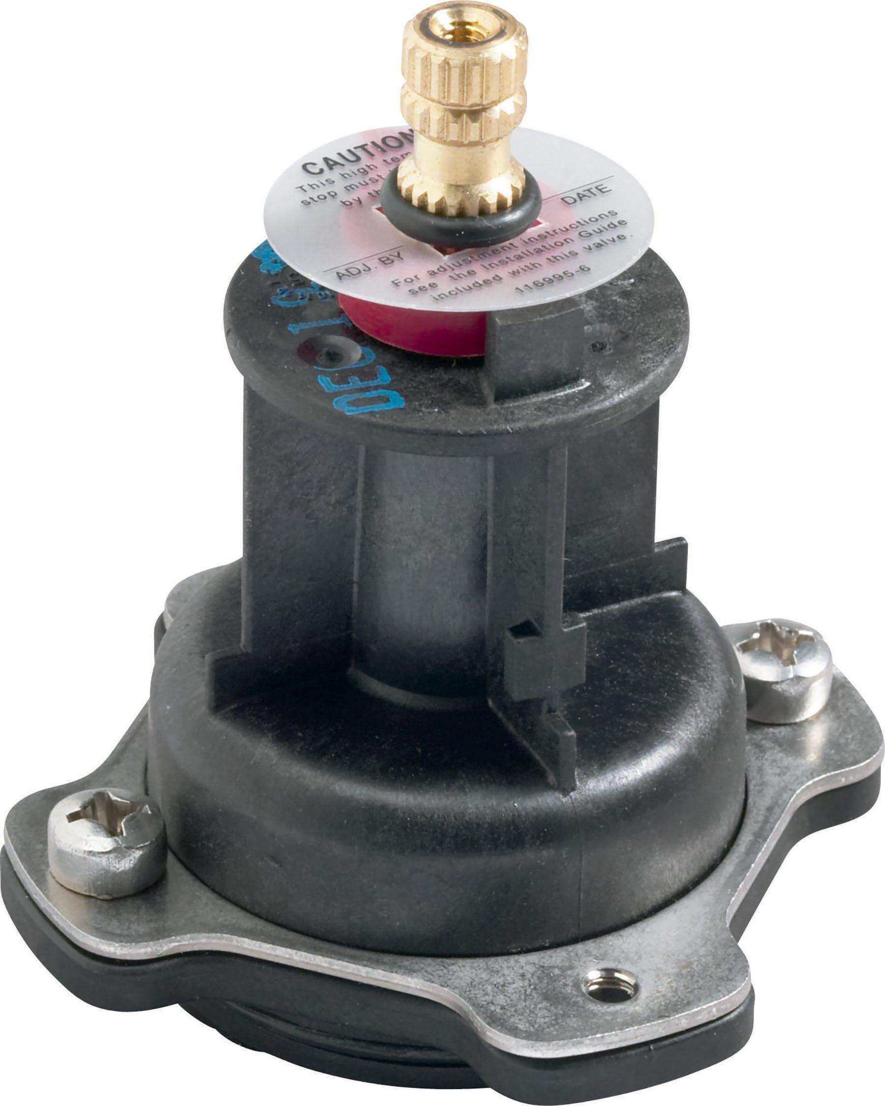 KOHLER Black 1/2 in. NPT Metal and Plastic Mixer Kit 