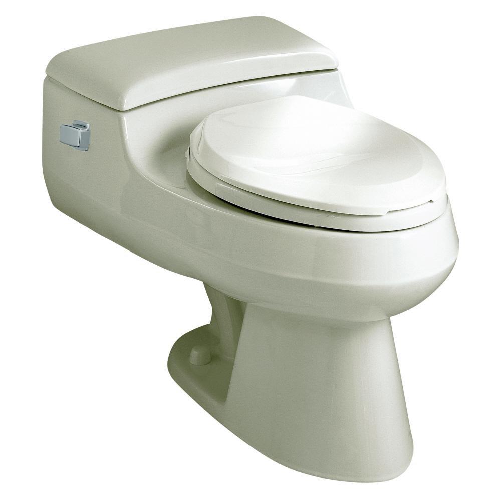 KOHLER Biscuit 1 gpf Elongated One Piece Toilet 