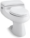 KOHLER White 1 gpf Elongated One Piece Toilet