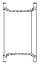 24X9-1/2 Mechanical Joint C153 SHORT Sleeve Solid Epoxy image number 0