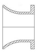 Tyler Union Linen Flanged x Flared Ductile Iron C110 Full Body Adapter 