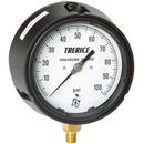 H.O. Trerice Black 4-1/2 x 1/4 in. Plastic-Fiberglass Pressure Gauge