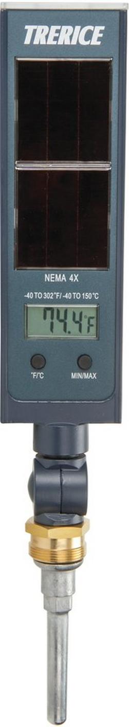 -40 to 300 Degree F 3-1/2 in. Adjustable Solar Thermometer