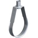 Eaton B-Line Series Grey 3/2 in. 18 ga Pre-Galvanized Stainless Steel Band Hanger 