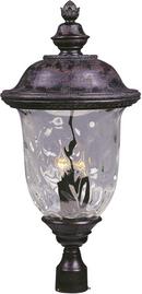 40W 3-Light Post Lantern in Oriental Bronze