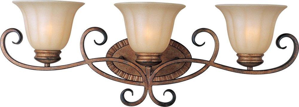 Maxim Lighting&reg; Platinum Dusk 10 x 8 in. 100 W 3-Light Medium Bracket 