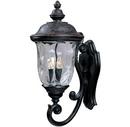 Maxim Lighting&reg; Oriental Bronze 26-1/ x 12-1/2 in. 60W 3-Light Outdoor Wall Lantern 