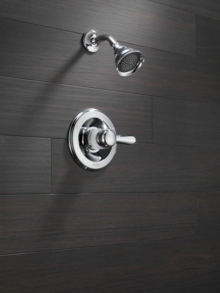 Delta Faucet Chrome Single Handle Multi Function Shower Faucet (Trim Only) 