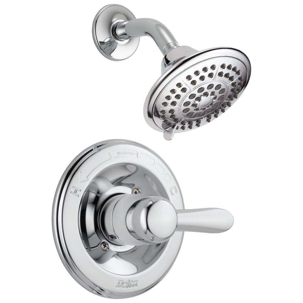 Delta Faucet Chrome Single Handle Multi Function Shower Faucet (Trim Only) 