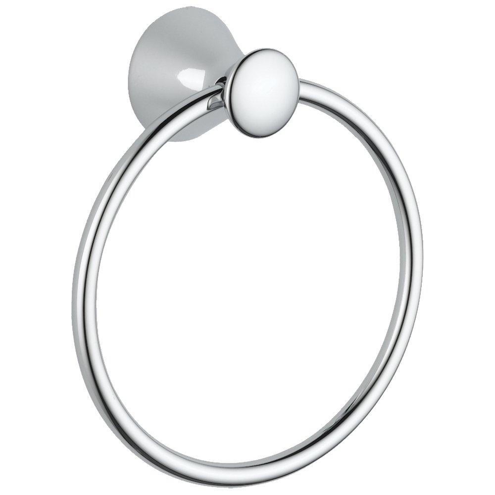 Delta Faucet Chrome Round Closed Towel Ring 