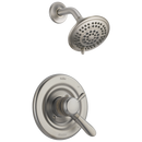 Delta Faucet Brilliance Stainless Single Handle Multi Function Shower Faucet (Trim Only) 
