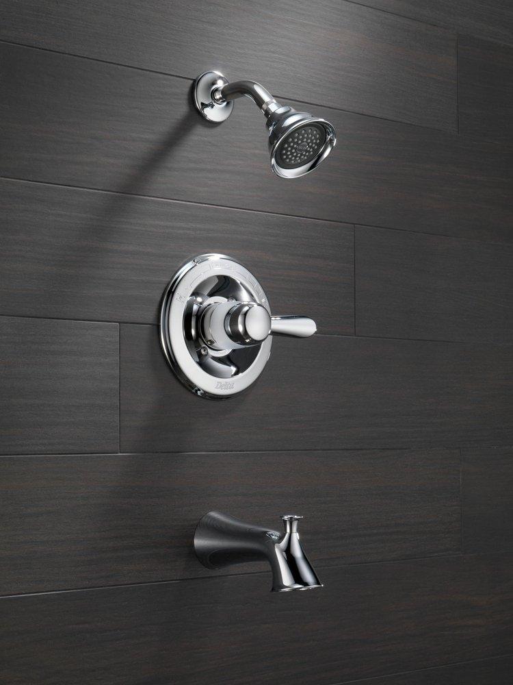 Delta Faucet Venetian Bronze Single Handle Multi Function Bathtub & Shower Faucet (Trim Only) 