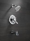 Delta Faucet Chrome Two Handle Multi Function Bathtub & Shower Faucet (Trim Only) 