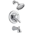 Two Handle Multi Function Bathtub & Shower Faucet in Chrome (Trim Only)