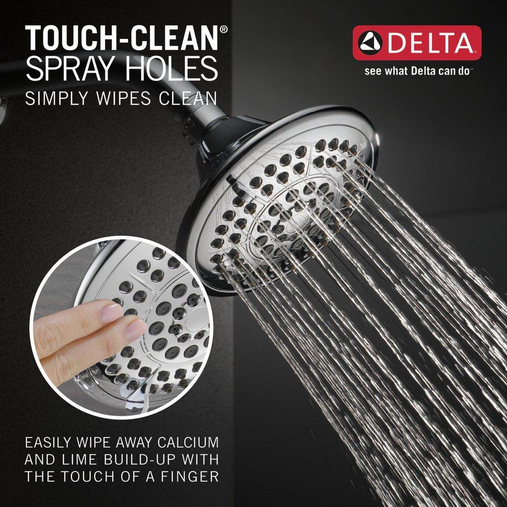 Delta Faucet Chrome Two Handle Multi Function Bathtub & Shower Faucet (Trim Only) 