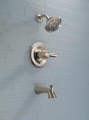 Delta Faucet Brilliance® Stainless Single Handle Multi Function Bathtub & Shower Faucet (Trim Only) 