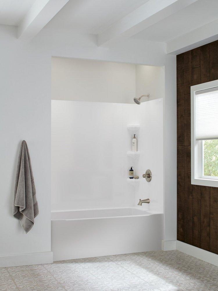 Delta Faucet Brilliance® Stainless Single Handle Multi Function Bathtub & Shower Faucet (Trim Only) 