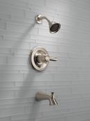 Delta Faucet Brilliance® Stainless Single Handle Multi Function Bathtub & Shower Faucet (Trim Only) 